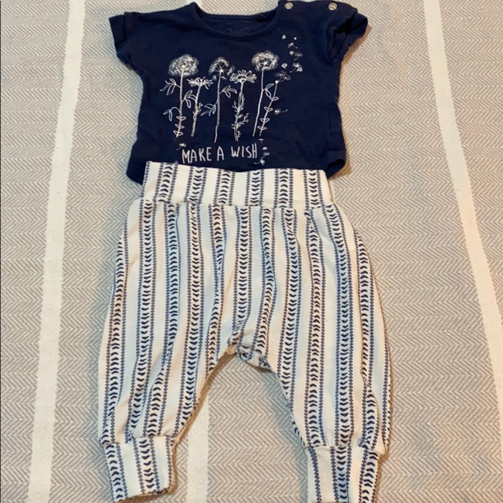 Top and pant set